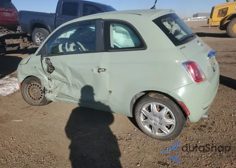 2013 Fiat 500 Pop from USA, damaged, VIN 3C3CFFARXDT515290